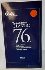 Professional Hair Clippers Trimmers Oster Classic 76 Limited Edition Orange