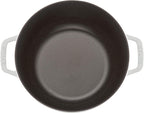 Staub Cast Iron 3.75-qt Essential French Oven - White, Made in France