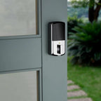 HALO Polished Chrome Touchscreen Wi-Fi Electronic Single-Cylinder Smart Lock Deadbolt featuring SmartKey Security