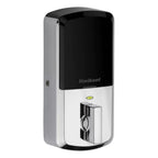 HALO Polished Chrome Touchscreen Wi-Fi Electronic Single-Cylinder Smart Lock Deadbolt featuring SmartKey Security