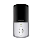 HALO Polished Chrome Touchscreen Wi-Fi Electronic Single-Cylinder Smart Lock Deadbolt featuring SmartKey Security