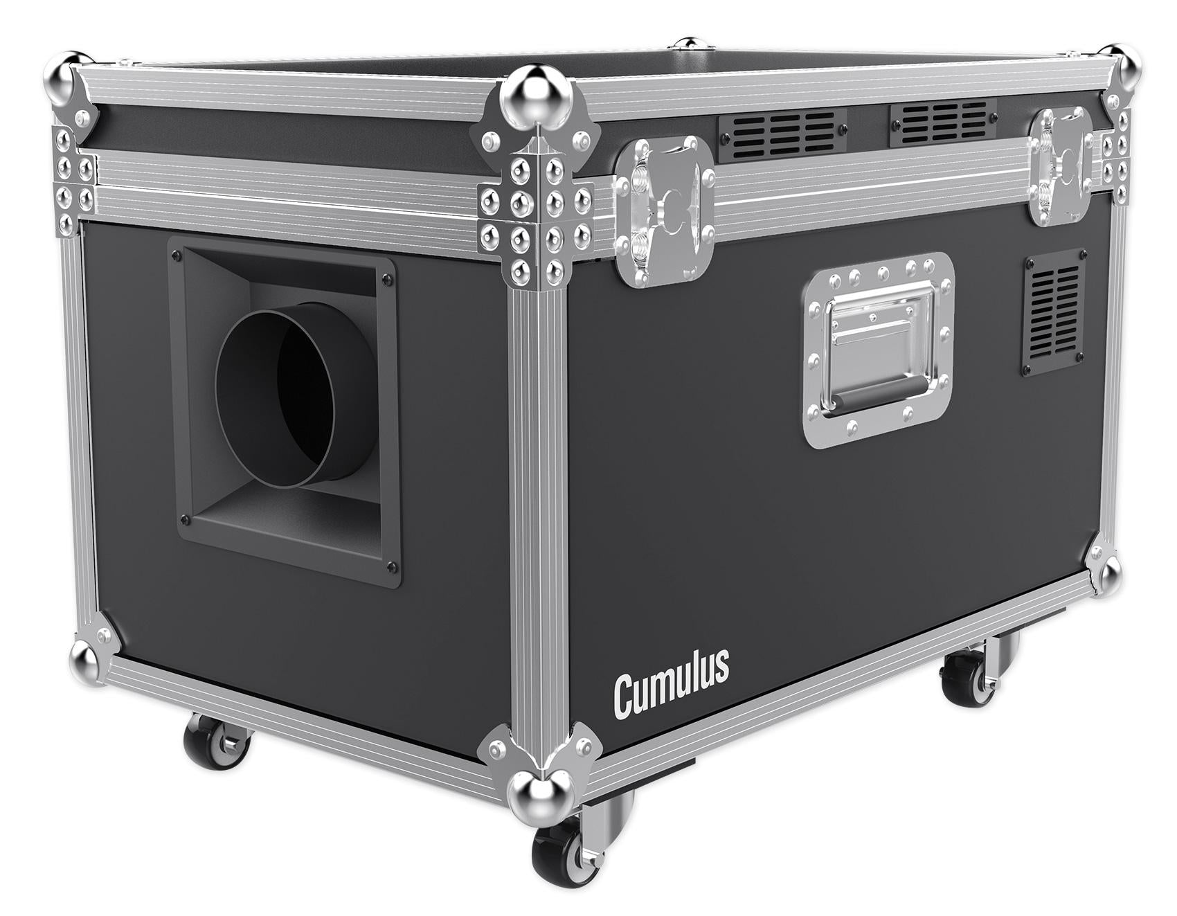 Chauvet DJ CUMULUS Fog Machine DMX Fogger+Case+Fluid+(4) 48" Black Light Strips