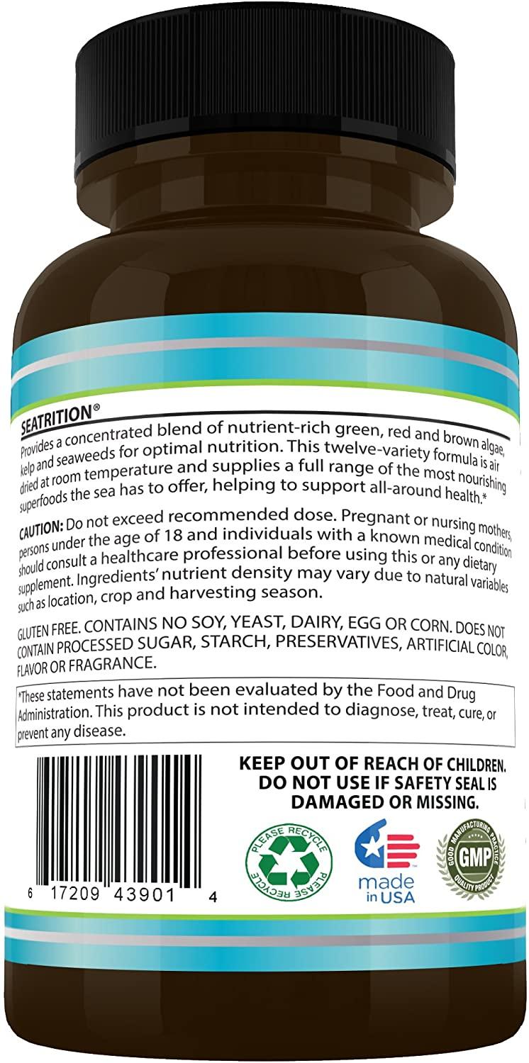 Daily Health, Seatrition 6 Bottles 1080 Capsules