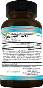 Daily Health, Seatrition 6 Bottles 1080 Capsules