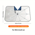 2023 Car Sun Umbrella: Innovative Telescopic Sun Visor for Heat Insulation &amp; Shade Protection!