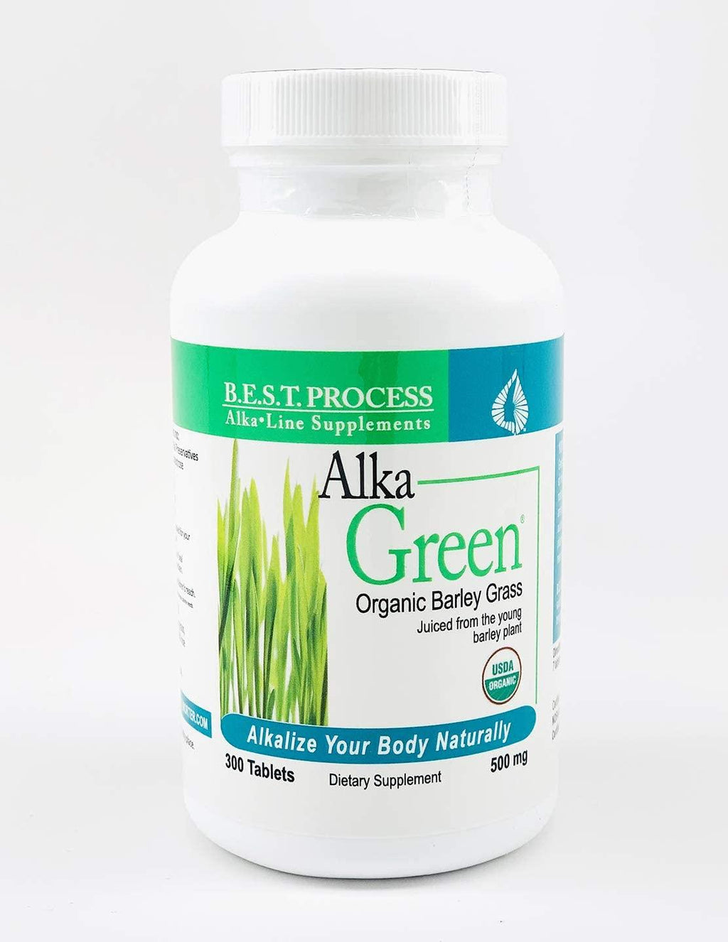 Alka•Green Tablets (12 Pack) Morter HealthSystem Best Process Alkaline — Nutrient Dense Organic Barley Grass Supplement — Natural Source of Enzymes & Amino Acids