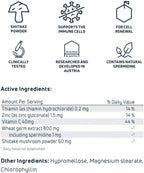 Longevity Labs spermidineLIFE Immunity+, Supplement to Support The Immune System, Plant-Based, Vegan Friendly, Pack of 6
