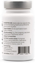 spermidineLIFE Natural Supplement, Plant-Based, Wheat Germ Extract with High Spermidine Content and Zinc for Cell Renewal, Vegan Friendly, Pack of 3