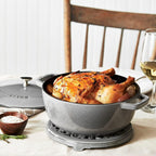 Staub Cast Iron 3.75-qt Essential French Oven - Graphite Grey, Made in France