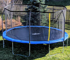 Airzone 15' Trampoline, with Enclosure, Blue (Box 1 of 2)
