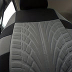 Upgrade Your Car Interior With These Stylish 9PCS Tire Pattern Universal Five Seat Car Seat Covers