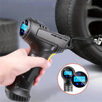 120W Wireless Rechargeable Air Compressor: Portable &amp; Automatic Tire Inflator For Your Car!