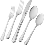 ZWILLING Alcea Flatware Set, 20-Piece, Silver