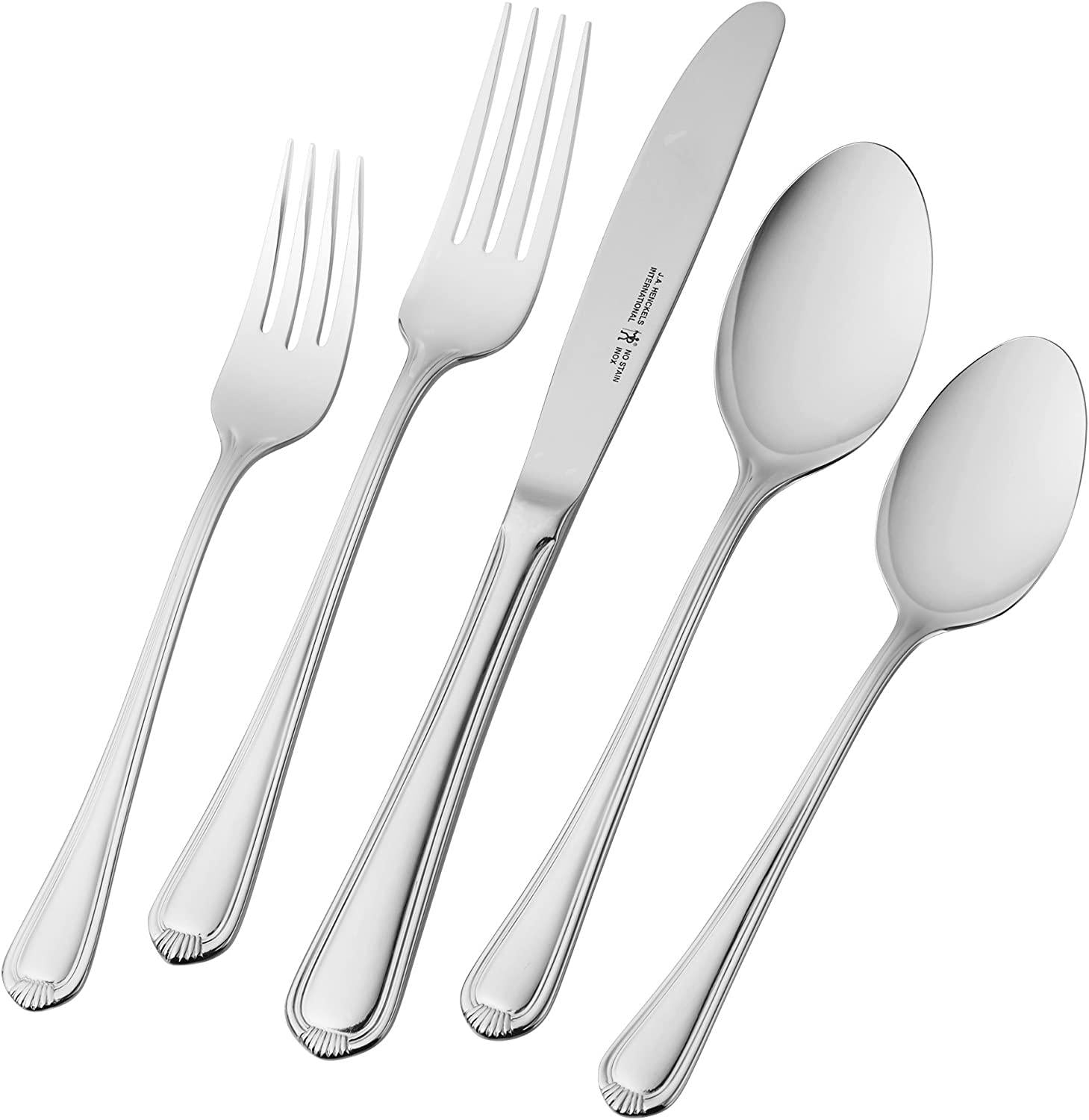 ZWILLING Alcea Flatware Set, 20-Piece, Silver