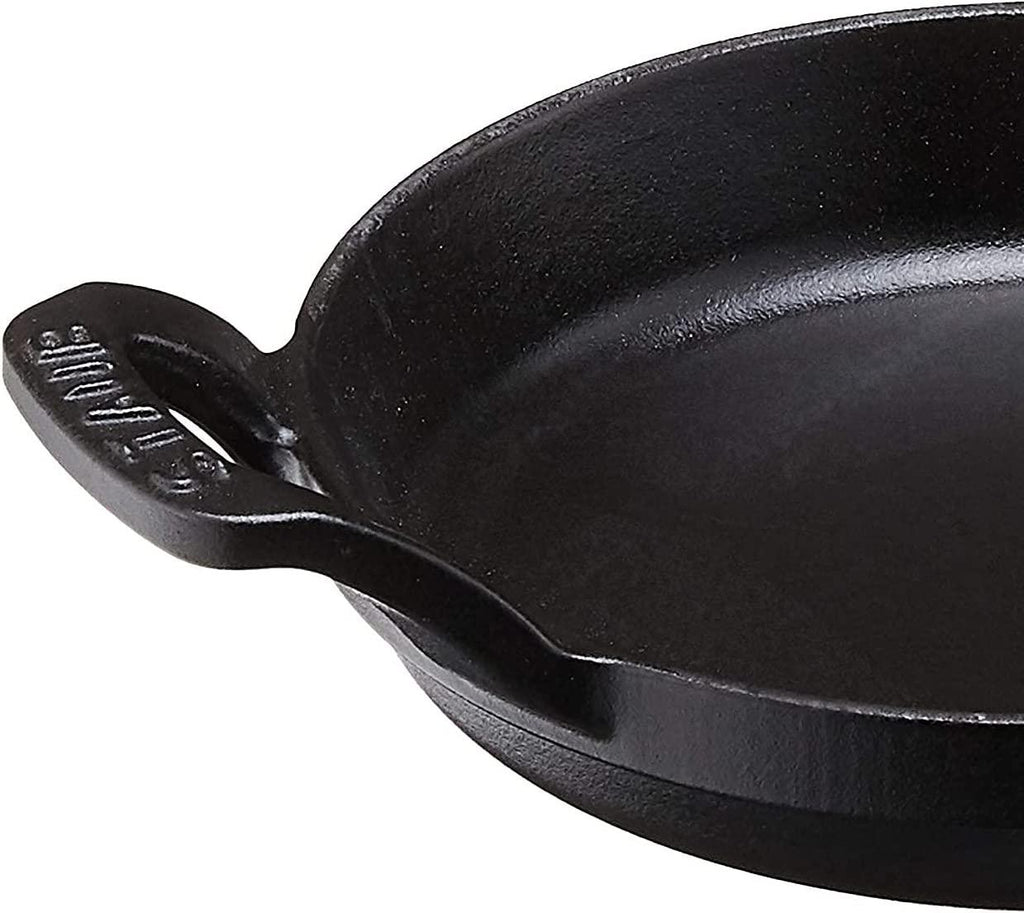 Staub Cast Iron 6-inch Round Gratin Baking Dish - Matte Black, Made in France