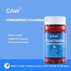 CAW Telomerase Activation | Anti-Aging Supplement | Hypersorption Cycloastragenol 10mg 30capsules (6 Bottle)