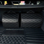 1pc Car Trunk Organizer StoraBox Collapsible Auto Cargo StoraContainer Toys Food StoraBag Car Stowing Automotive Accessories