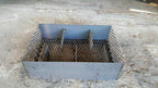 Metal Pro Snake Basket Charcoal FirePan BBQ Smoker Grills Fire Box Catering