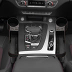 1PC Car StoraBox, Car Seat Gap Organizer Car Seat Clip Slot StoraBox Dual USB Charger Multifunctional Water Cup Holder StoraBox