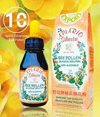 Official Distributor - 10 Bottles of Apiario Silvestre Brazilian Bee Pollen Liquid Glycolic Extract -Non Alcoholic, Wax Free