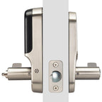 Assure Smart Lever Satin Nickel Lock with Wi-Fi and Touchscreen Keypad