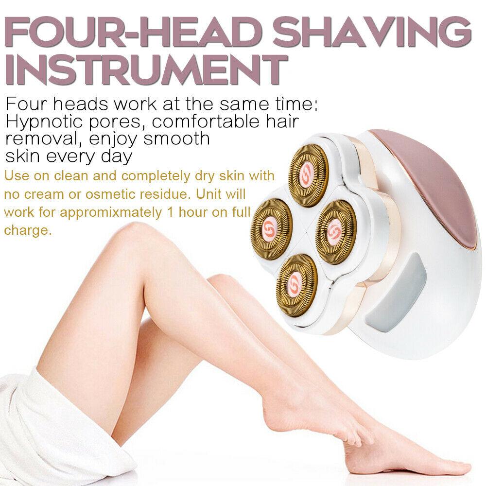 Electric Dry Women Lady Body Hair Remover Cutter Safety Painless Epilator AU