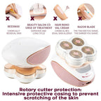 Electric Dry Women Lady Body Hair Remover Cutter Safety Painless Epilator AU