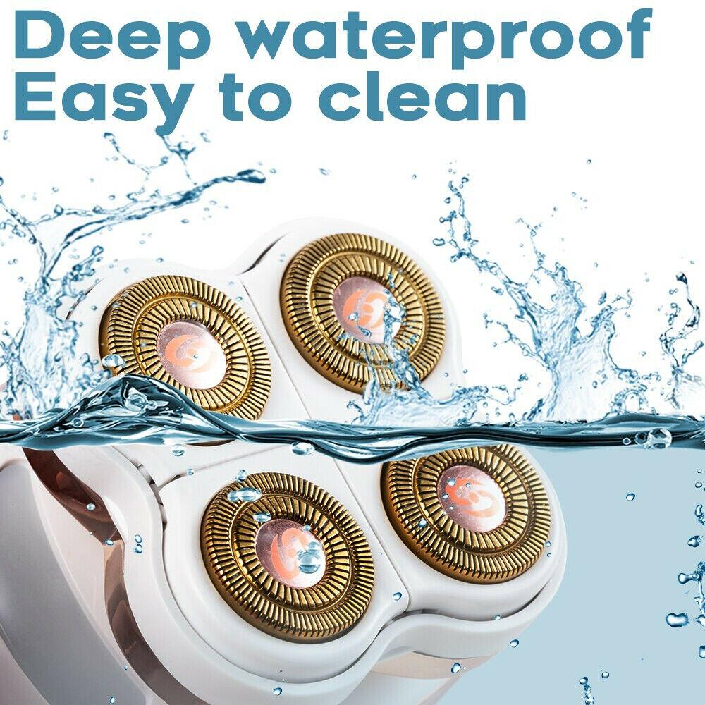 Electric Dry Women Lady Body Hair Remover Cutter Safety Painless Epilator AU