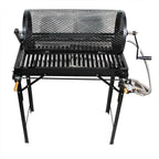 5 Burner Hatch Rotating Chili Roaster Portable BBQ Stand & Regulator CR-BARBACOA