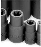 SK 19761 13 Piece 3/8-Inch Drive E4 to E24 Torx Socket Set