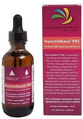 NanoStilbene - All Natural Immune Booster, Powerful Antioxidant and Anti-Inflammatory Benefits, Improve Daily Brain Function, 300mg Pterostilbene
