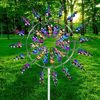 Unique And Amazing Metal Wind Spinner 3D Wind Catcher Metal Outdoor Patio Decor Metal Windmill Spinner For RV Outdoor Garden