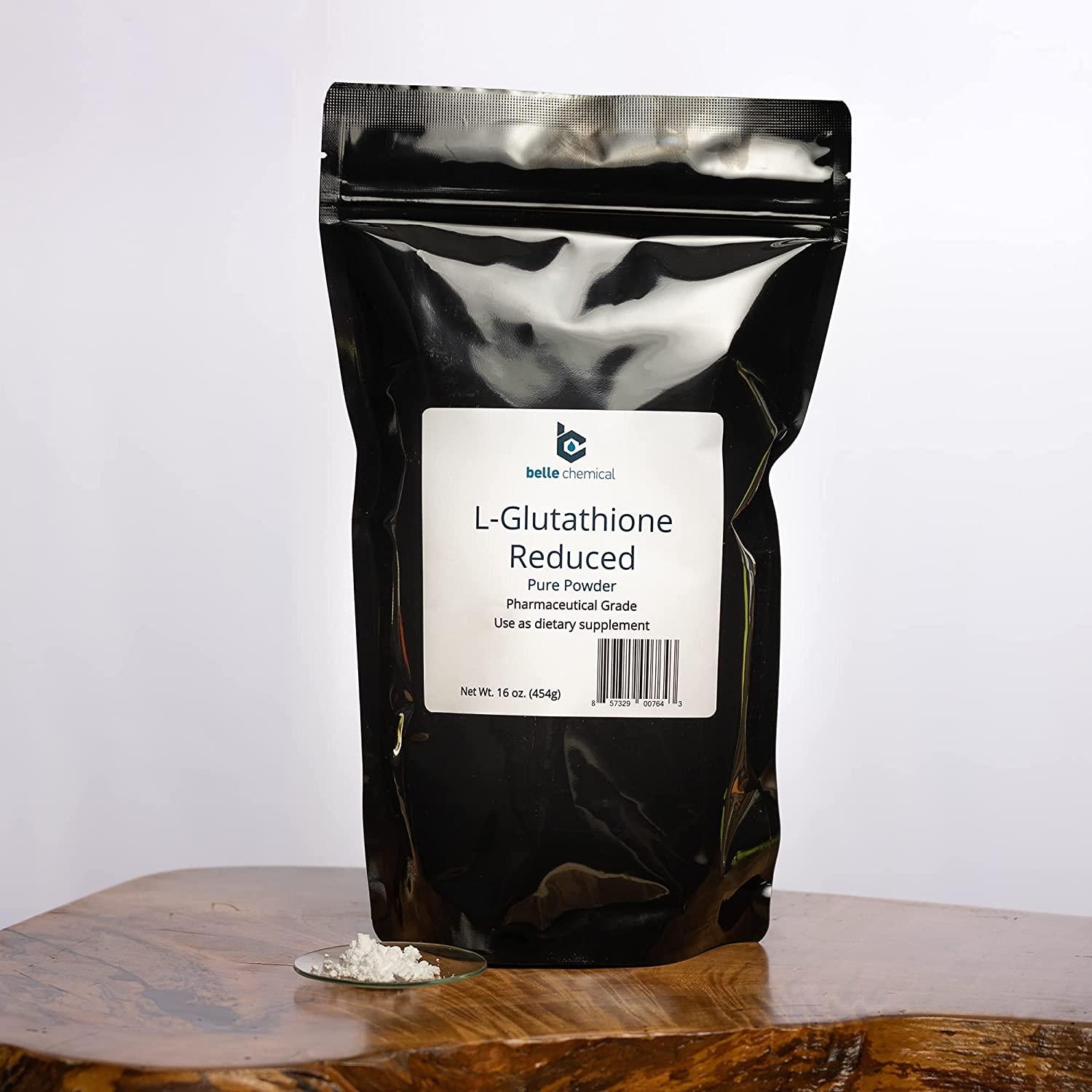 Pure L-Glutathione Reduced Pharmaceutical Grade (1 Pound)