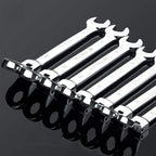 CHENTAOMAYAN Hardware Ratcheting Box Combination Wrenches Ratchet Head 72T Steel for Car Repair Ring Spanner one Set of Key Hand Tools Tool Kits (Color : 12pcs 8 19)