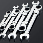 CHENTAOMAYAN Hardware Ratcheting Box Combination Wrenches Ratchet Head 72T Steel for Car Repair Ring Spanner one Set of Key Hand Tools Tool Kits (Color : 12pcs 8 19)