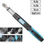 Adjustable Torque Wrench Digital 1/4 Professional Electronic Torque Wrench Spanner Bike Car Repair Hand Tool