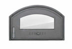 Cast Iron pizza oven door with glass | bread oven doors | 700x460 | Right