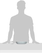 STAUB Ceramics Oval Baking Dish, 9-inch, White