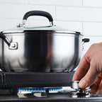 KitchenAid Stainless Steel Casserole with Lid, 4 Quart, Brushed Stainless Steel