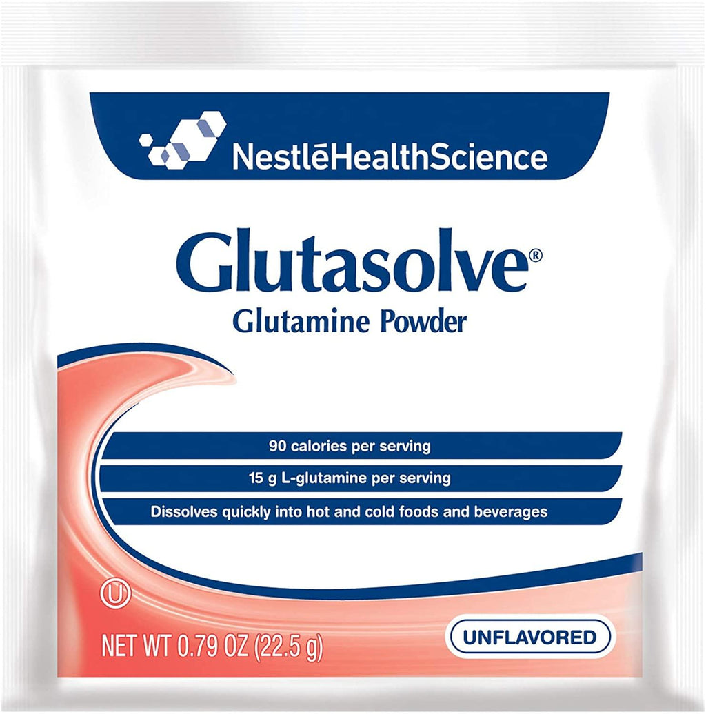 Glutasolve Unflavored Powdered Food 22.5gm packet [Case of 56]