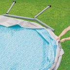 Summer Waves14ft Elite Frame Pool with Filter Pump, Cover, and Ladder