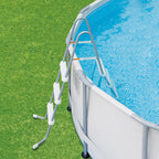 Summer Waves14ft Elite Frame Pool with Filter Pump, Cover, and Ladder