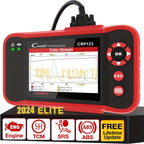 2023 Newest OBD2 Scanner CRP123 Elite: Diagnose Engine/ABS/SRS/Transmission &amp; Read SRS Airbag Codes - Lifetime Updates!