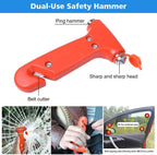 STDY Car Roadside Emergency Kit, Auto Vehicle Truck Safety Emergency Road Side Assistance Kits with Jumper Cables, Portable Air Compressor, First Aid Kit, Tow Rope, Reflective Triangle, etc