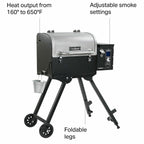 Pursuit Portable Pellet Grill Black/ One Size