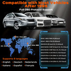 OBD2 Scanner Auto Check Car Engine Clear Fault Code Reader Automotive Diagnostic Scan Tester Tools Kit Color Screen,Car OBDII/EOBD Scan Tool