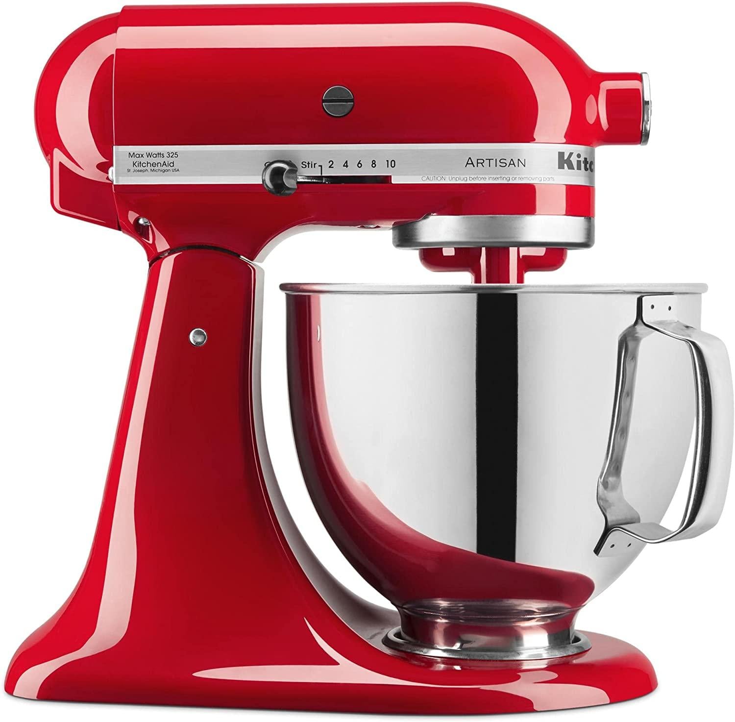 KitchenAid Artisan Series Stand Mixer, 5 Quart, Passion Red