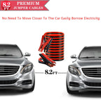 LIANXIN Roadside Emergency Car Kit-Safety Car Kit Car Emergency Kit with Jumper Cables Roadside Assistance Kit, Tow Rope, Safety Hammer, Reflective Warning Triangle,Car Tool Kit