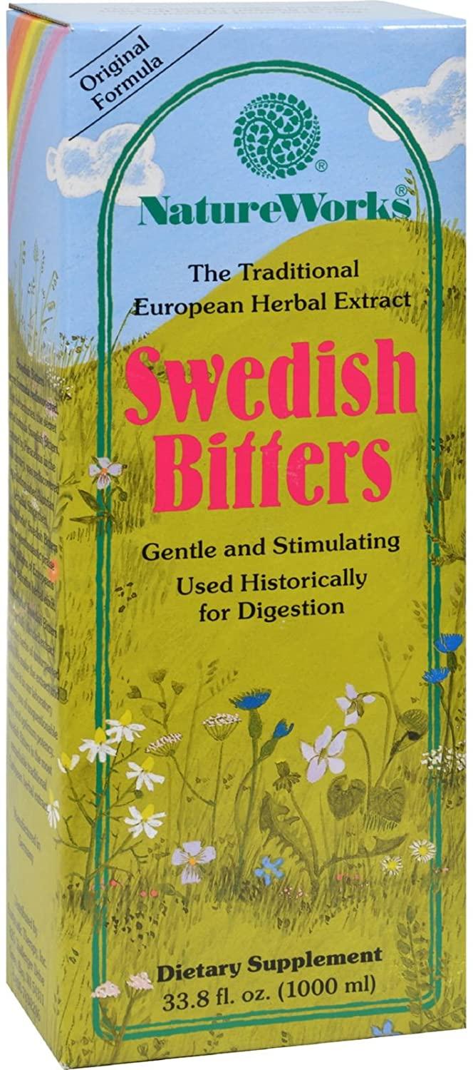 Natureworks Swedish Bitters Liq Extrt 33.8 Fz