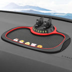 Multi-Functional Car Anti-Slip Mat, Auto Phone Holder Non Slip Sticky Anti Slide Dashboard Phone Mount Silicone Dashboard Car Pad Mat